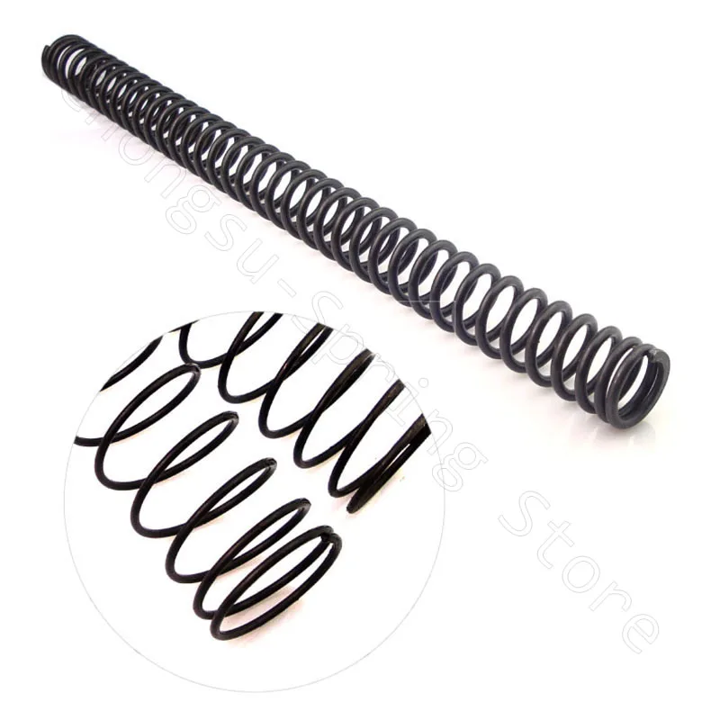 Compression Spring 305mm 65 Mn Manganese Steel Pressure Spring Wire Dia 0.3 0.4 0.5 0.6 0.7 0.8mm - 2mm Outer Dia 3mm - 28mm