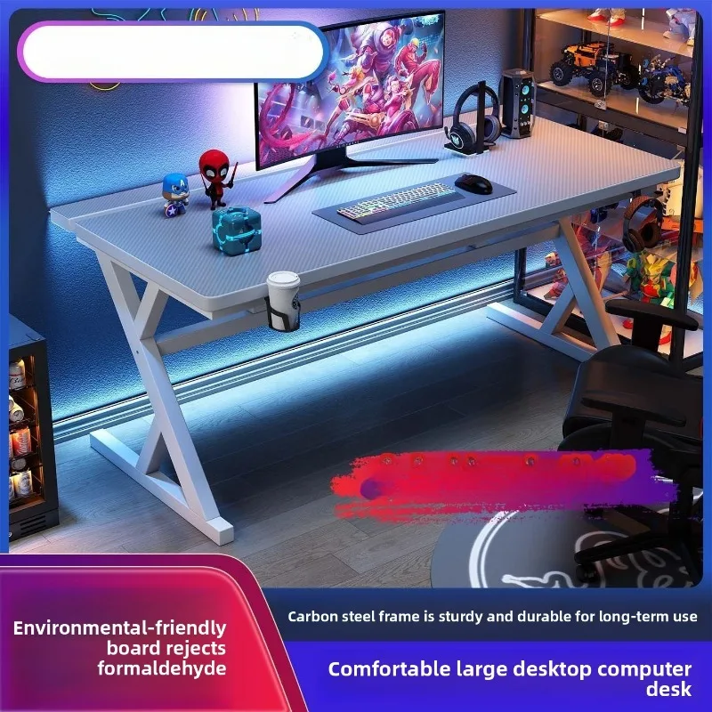 Mount - Home Office Desktop Computer Stand for Laptop Gaming Furniture Titanium S3 Esports Desk with Carbon Fiber Robotic Arm