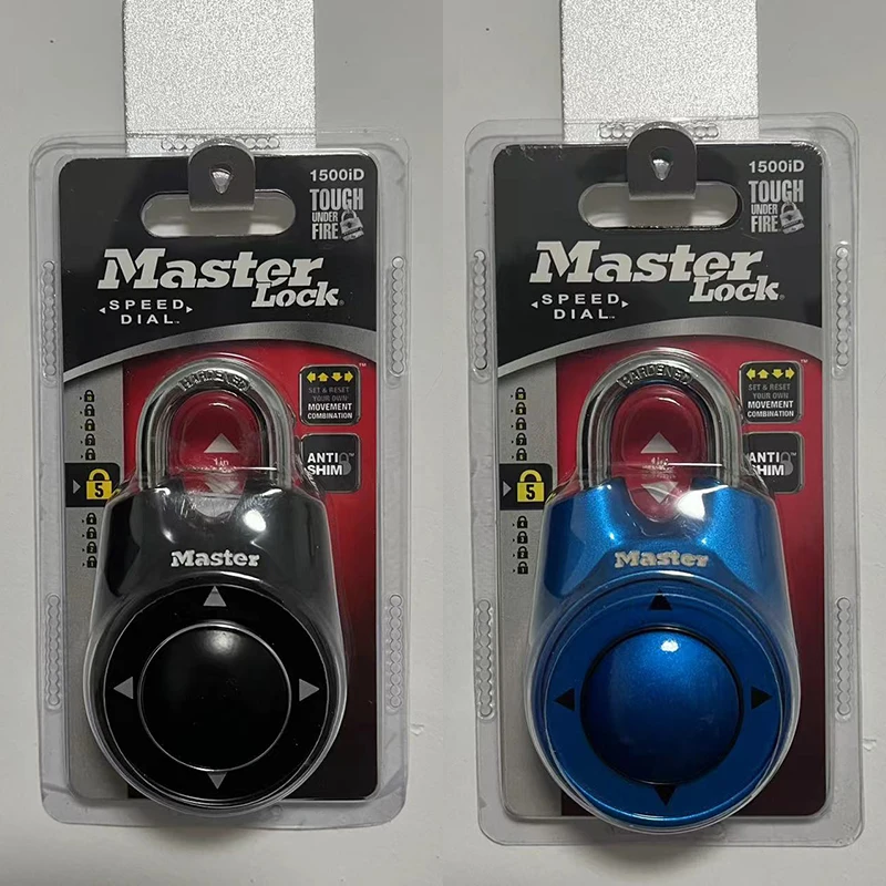 Master Lock-candado portátil de 1500ID, combinación de flecha, contraseña direccional, gimnasio, escuela, seguridad de la salud, cerradura de puerta