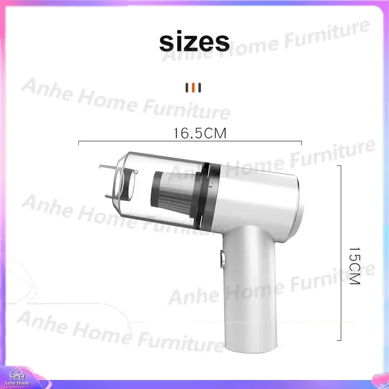 Certified Cordless Handheld Vacuum Cleaner for Car Home Use Feather Mop Dog Cat Hair Remover Mini Wireless Pet Vacuum