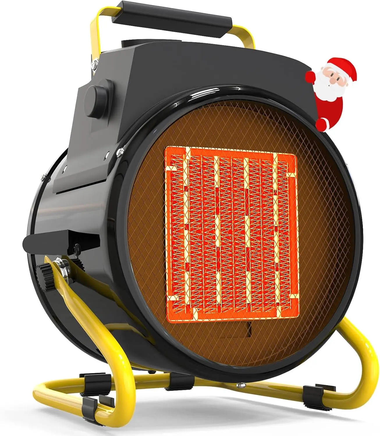 

Электрический уличный обогреватель мощностью 1500 Вт с 3 режимами, быстрый нагрев для патио, гаража, теплицы