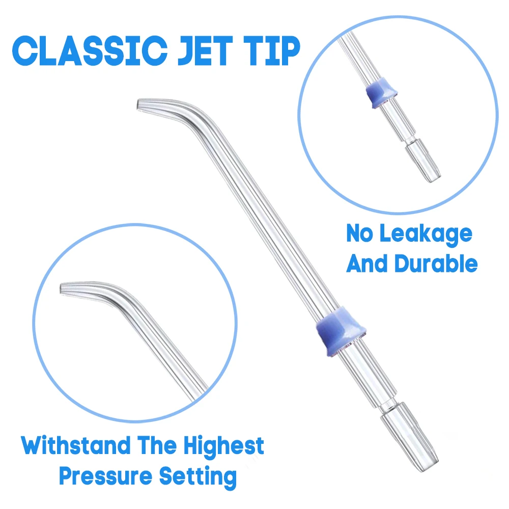 Water Flosser Replacement Tips Dental Water Jet Tip Oral Hygiene Accessories Replacement Compatible Brand Oral Irrigator Nozzles