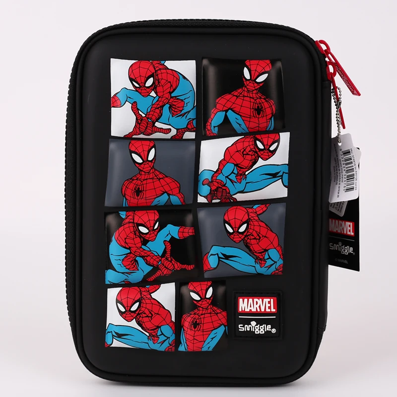 Genuine Australia Smiggle Elementary School Children Backpack Schoolbag Boy Marvel Large Capacity Cartoon Shaped Bag Pencil Case