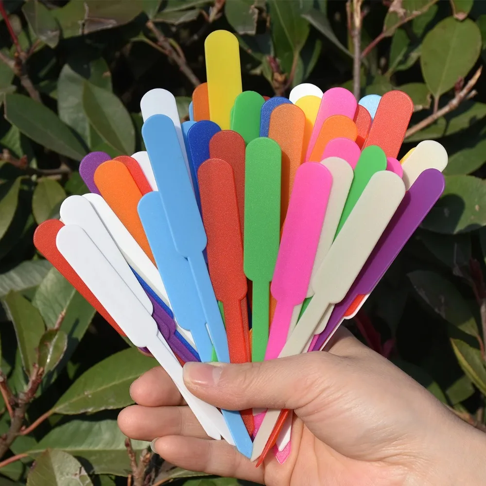 20pcs Waterproof Garden Plant Labels Plastic Nursery Markers Reusable Seedling Flower Pots Tags DIY Garden Marking Tools