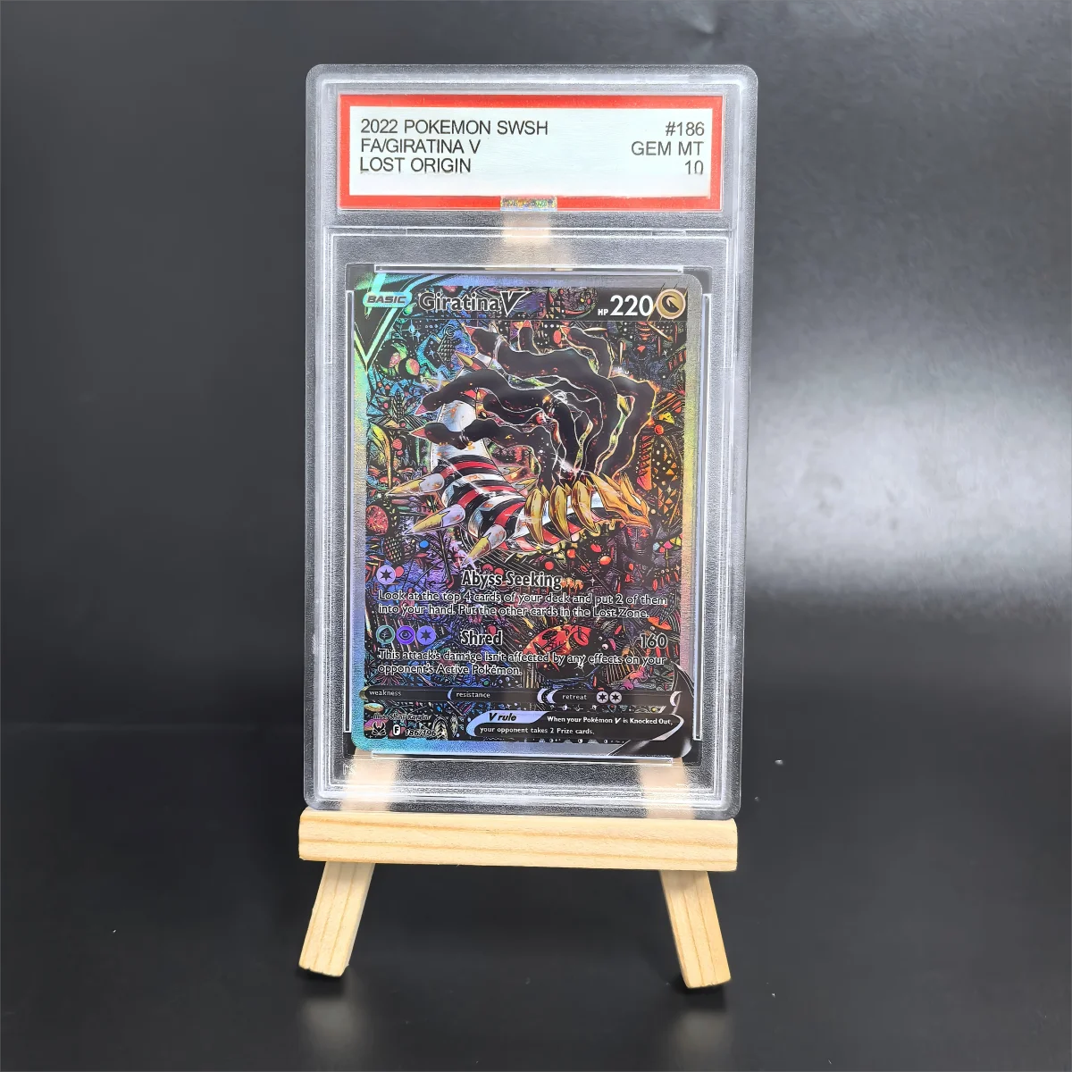 

Рейтинг карты Коллекционная карта 20222 POKEMON SWSH FAVGIRATINA V LOST ORIGIN # 186 GEM MT 10 копий 10 точек, рейтинг карт, игра в подарок