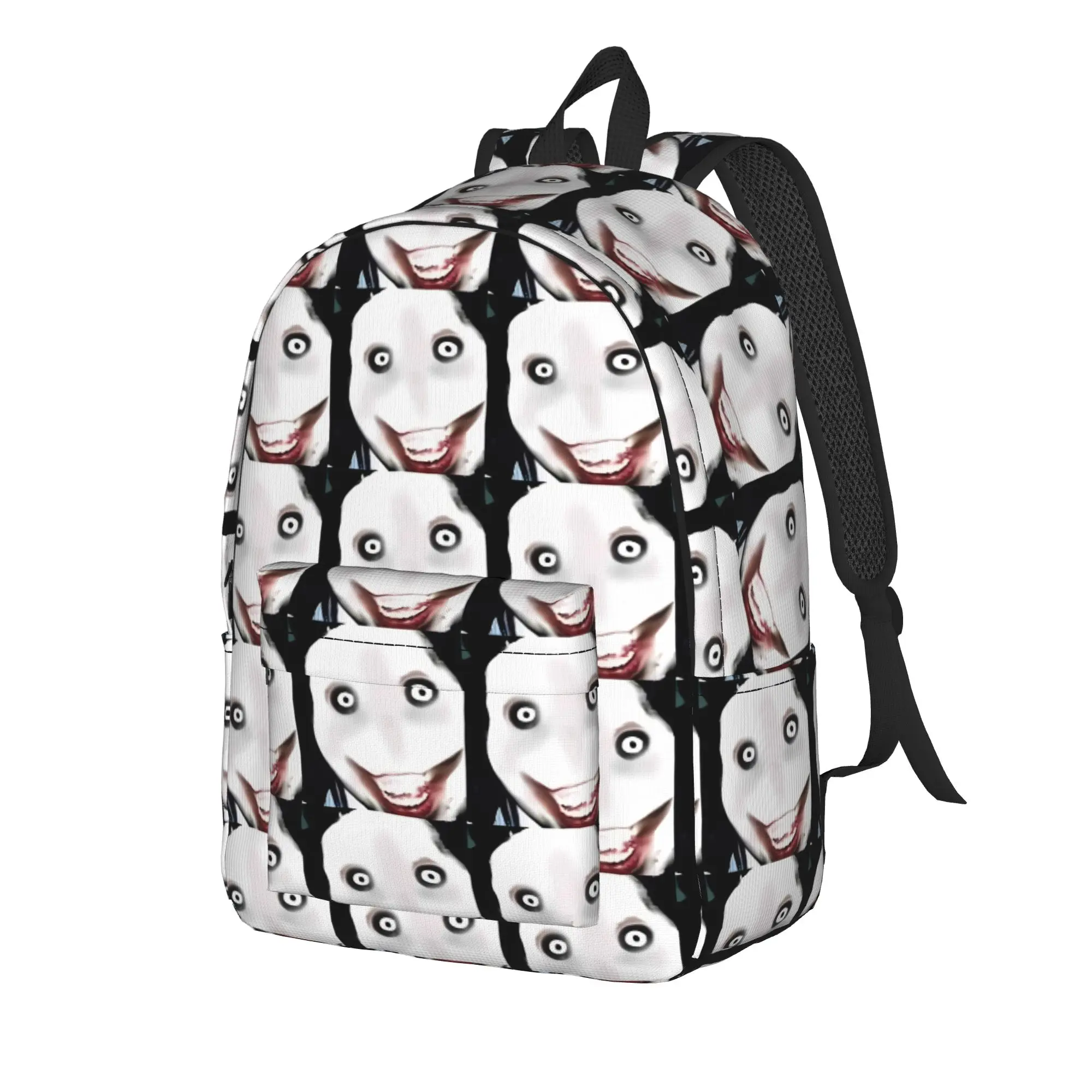 Jeff The Killer Backpack Creepypasta Hiking Backpacks Boy Girl Colorful Pattern High School Bags Kawaii Rucksack
