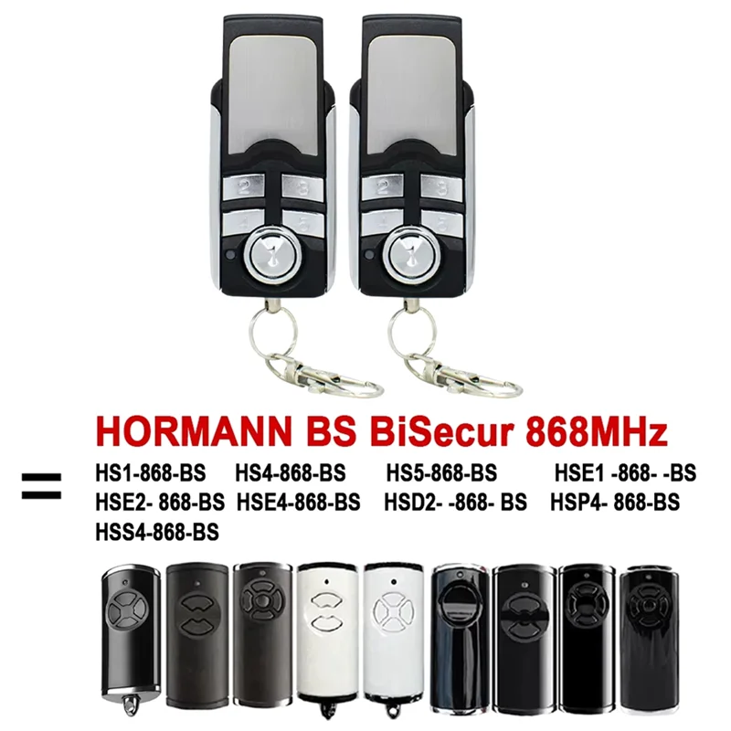 SQPP-2Pcs 차고 문 원격 제어 868Mhz HORMANN BS HSE2-868-BS HSE4-868-BS HSE1-868-BS HS4-868-BS HS5-868-BS HS1-868-BS