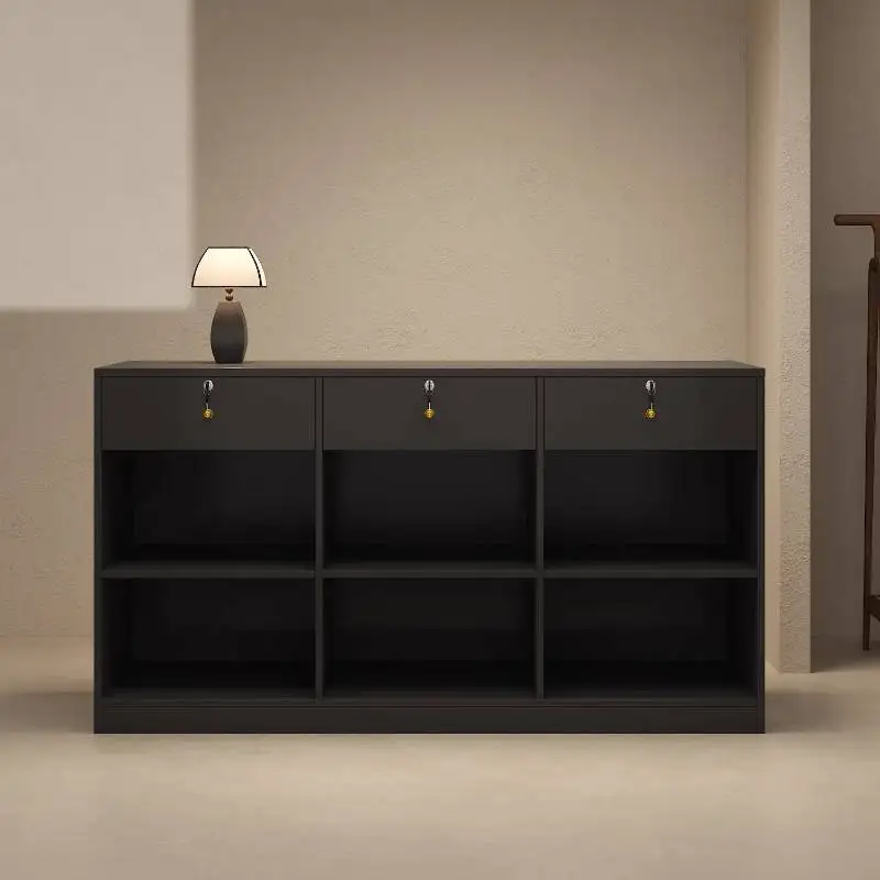 مكاتب استقبال صالون التجميل الفاخرة الحديثة الفنادق متجر مستحضرات التجميل مكاتب الاستقبال أمين الصندوق الأمامي أثاث المكاتب Empfangstheke #5