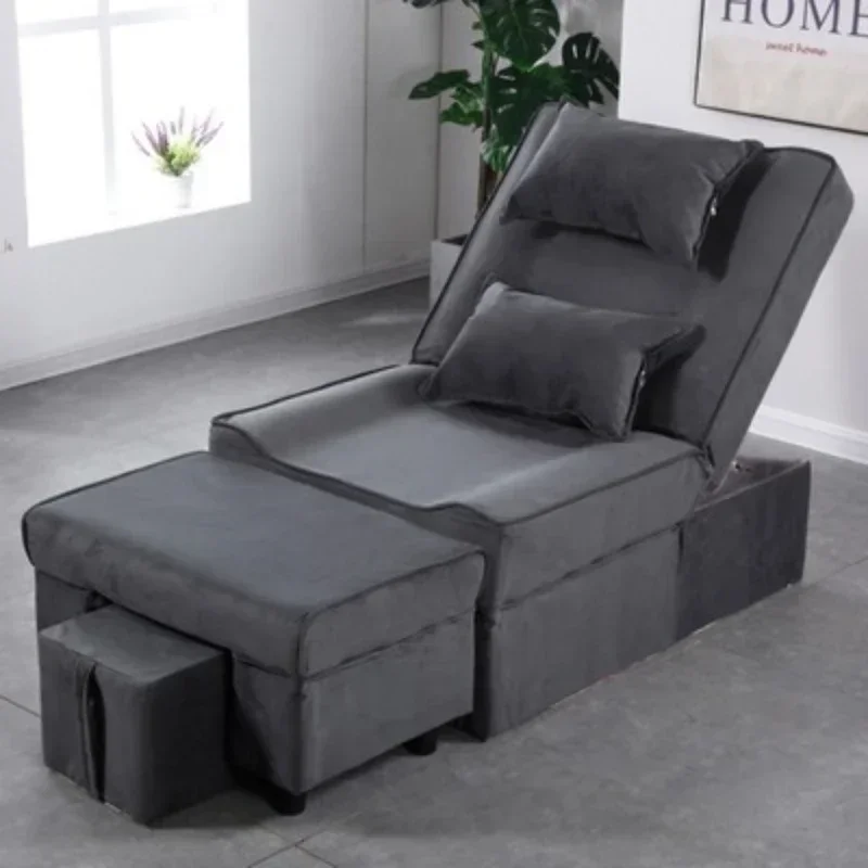 Pedicure manicure salão de beleza cadeira unhas simples spa design pedicure cadeira luxo cosmetologia reclinável stoel beleza cama móveis