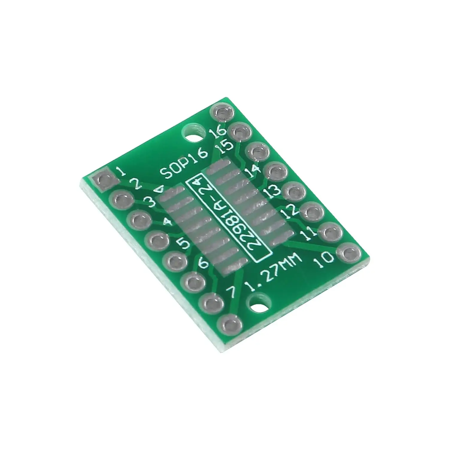 20PCS SOIC-16 SOP-16 SSOP-16 to DIP-16 16 Pin Breakout Board Transfer Board DIP Pin Board Pitch Adapter