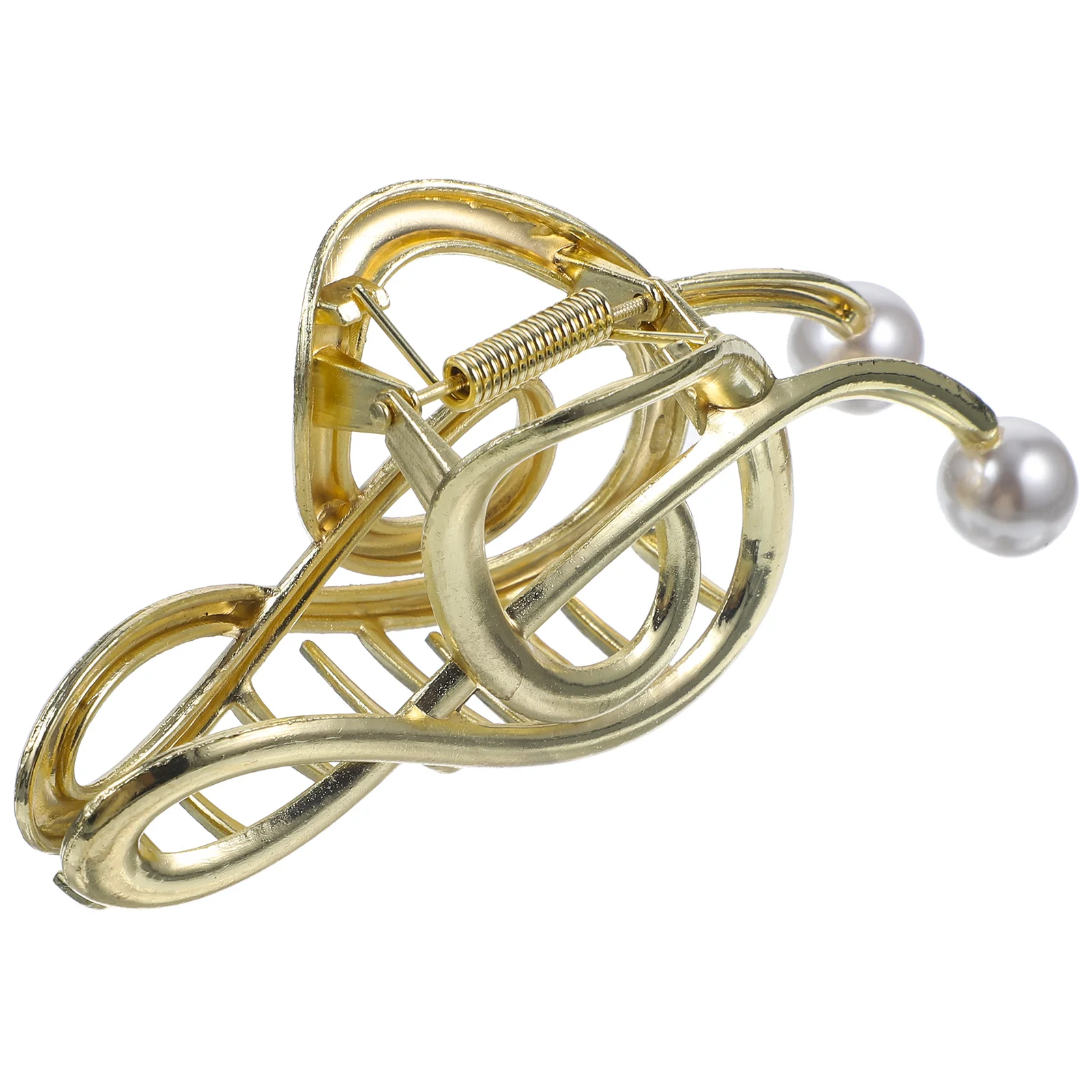 

Metal Hairpin Note Claw for Women Clips Claw Clips For Women Thin Hair Large Shark Jaw Graceful Metal Hair Accessories