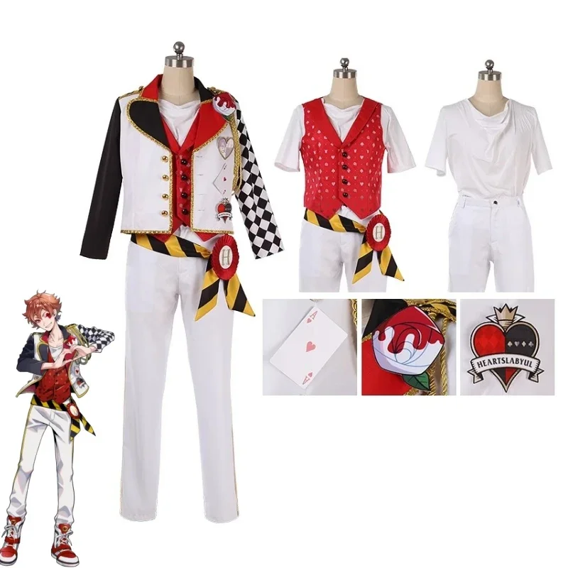 

Twisted Wonderland Cos Clothing Ace Deuce Cosplay Stage Performance Clothes Clothing Halloween Festival Cosplay Costume