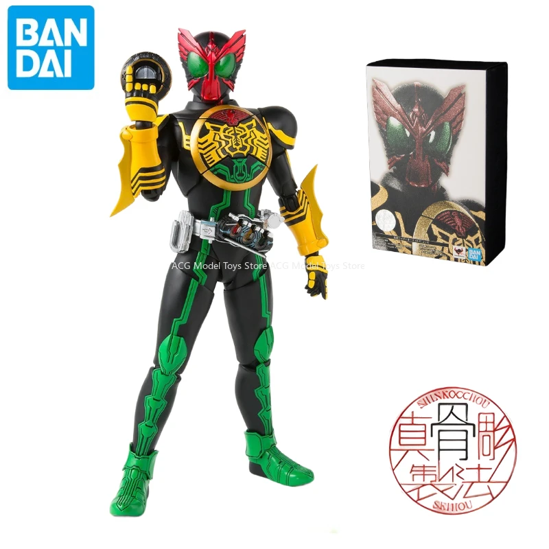 In Stock Original Bandai S.H.Figuarts SHF RB Tokusatsu Kamen Rider OOO TaToBa Combo Action Figure Toys Collection Model Gift