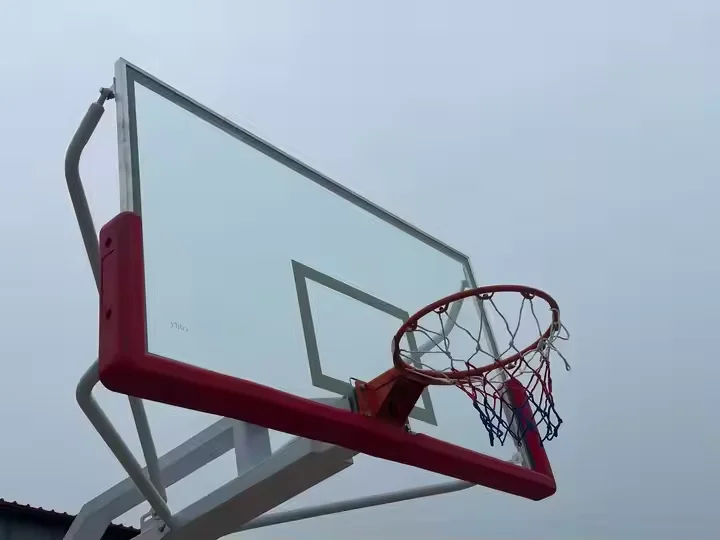 72 Inch Tempered Glass Basketball Board Basketball Board With Ring Aluminium Structure Basketball Board for Sale 2025