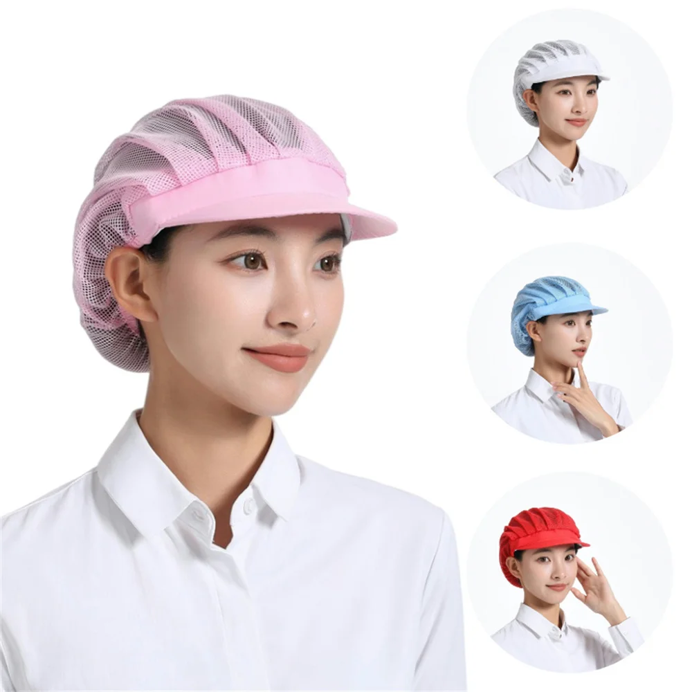 

Ventilate Chef Hats For Kitchen Baking Cooking Safety Dustproof Hygiene Multiple styles Work Clothing Accessories Wholesale Hat