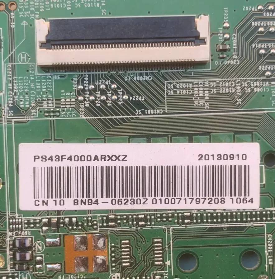 Оригинальная фотография plasmaps43f4500ar PS43F4500ARXXR