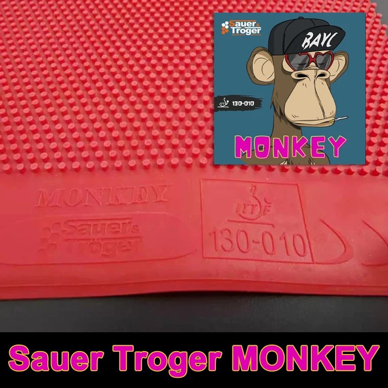 

Sauer Troger Long Pips OX Table Tennis Rubber Super Soft Medium Pips Ping Pong Rubber ITTF Approved Can Participate Competition