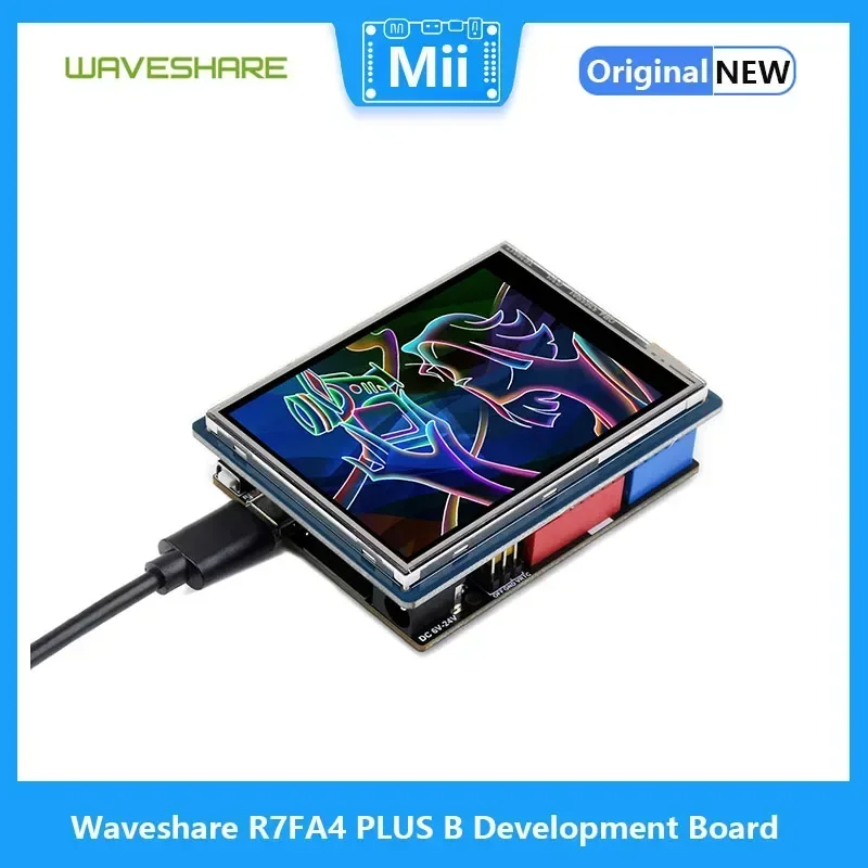 Carte de développement Waveshare R7FA4 PLUS B, basée sur R7FA4M1AB3CFM, compatible avec Arduino UNO R4 WiFi, équipée d'un ESP32-S3FN8