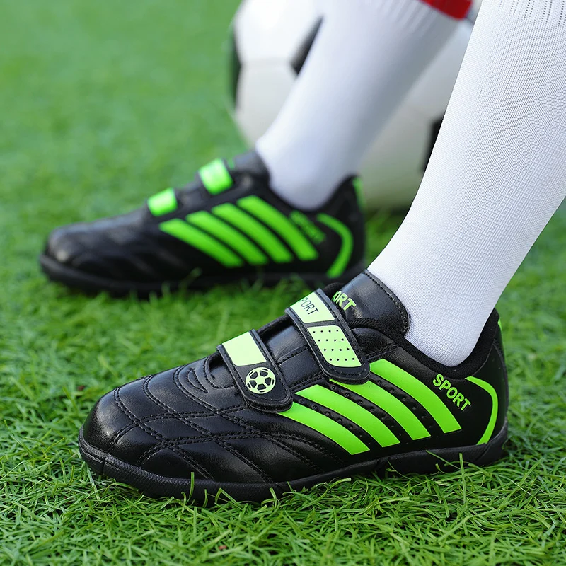 

Cheap Brand Kids Soccer Shoes Cleats Children's Football Sneakers Non-Slip Sports Shoes Football Kids Boys Turf Futsal Sneakers