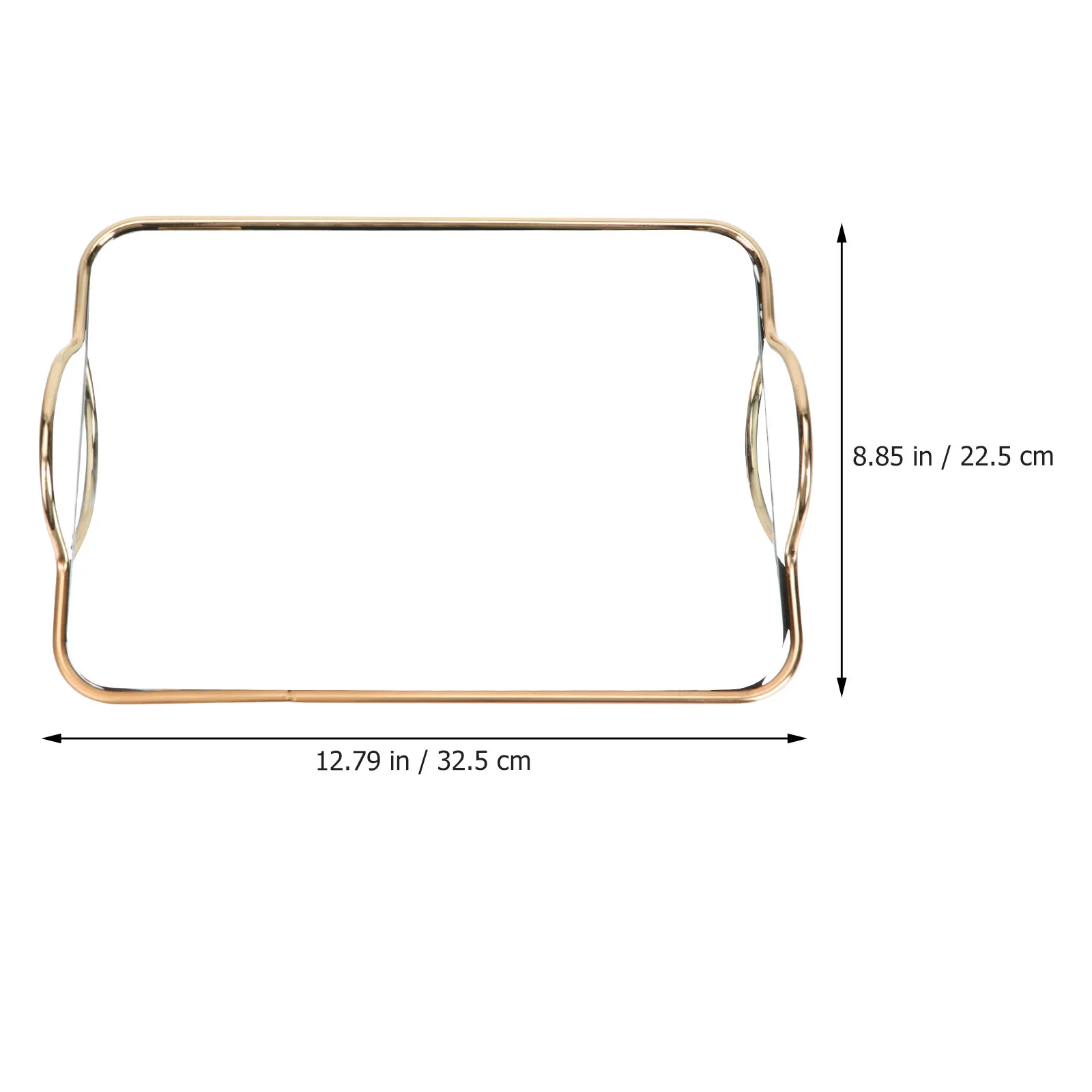 1Pcs Iron Dessert Tray Mirror Surface Cake Rack Sturdy Reusable Baking Stand for Wedding Birthday Party Pastry Display