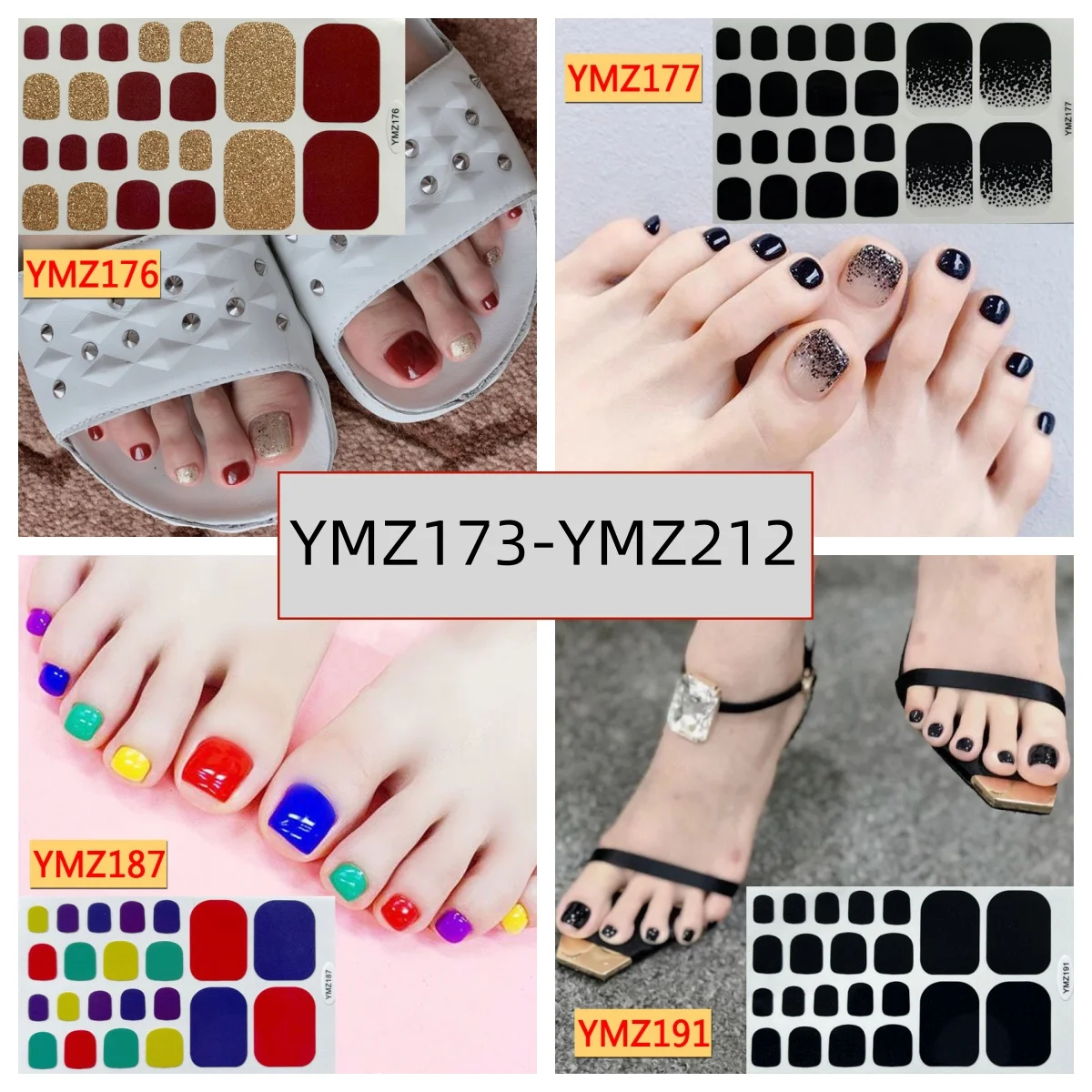 

Toenail Nail Stickers Toe Care Summer Toenail Stickers Beauty And Health Toenail Stickers For Pregnant Women Finished Products