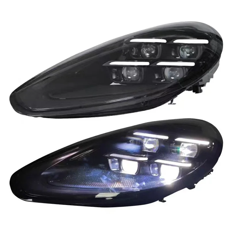 Projektor reflektora LED SXLL 970, soczewka 2010-2018 970.1, przednie światła do jazdy dziennej (DRL), części samochodowe, oświetlenie.