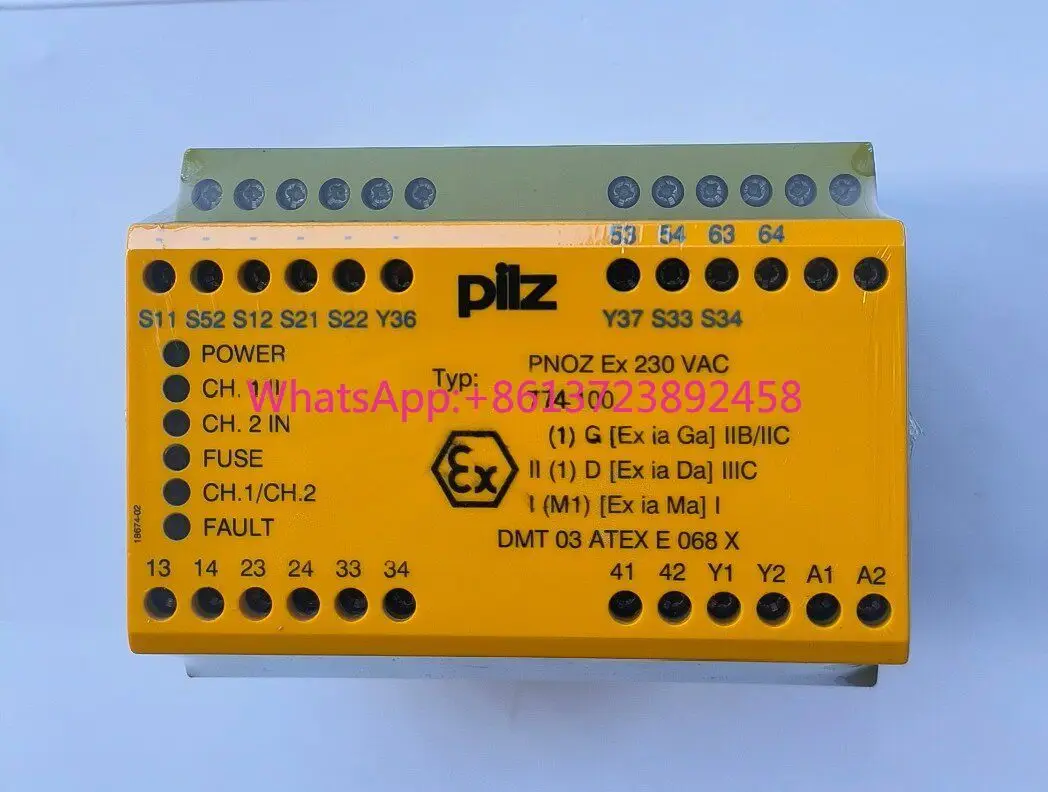 PILZ PNOZ Ex 230VAC Safety Relay Model 774100 in stock