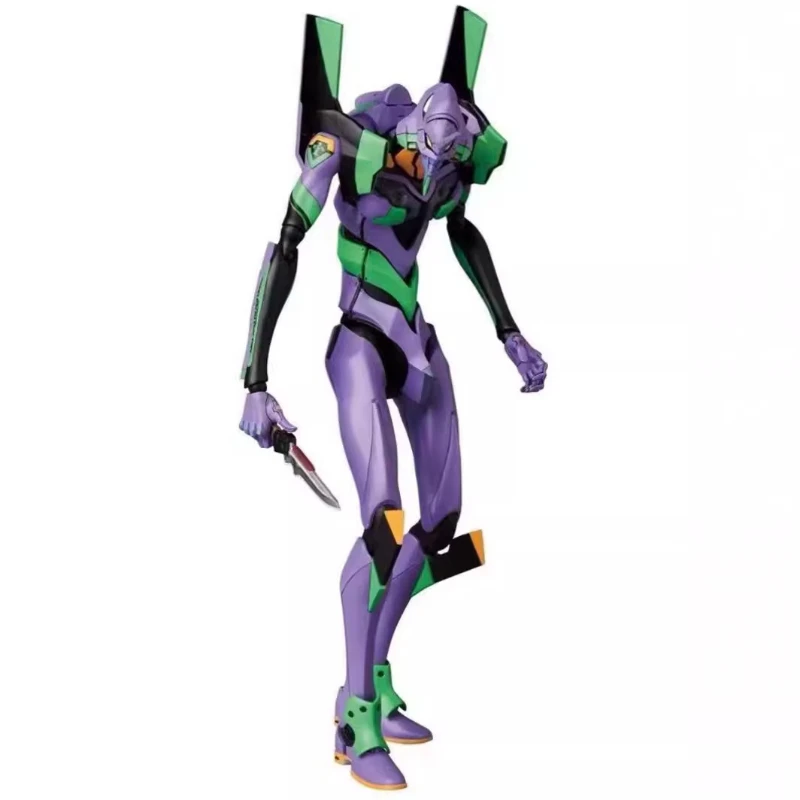 

EVA 01 Evangelion Action Figure Purple Model Kit 19CM Anime Collectible Toy Gift Assembly Accessories Production Model