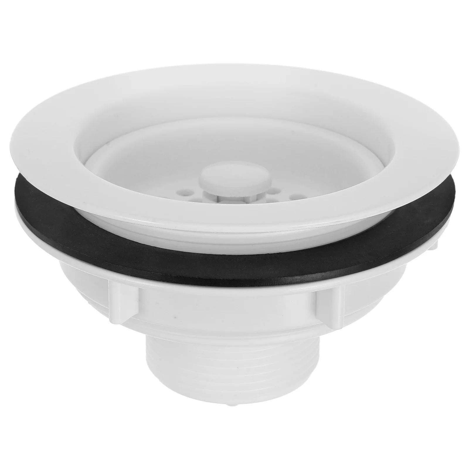 

Plastic Sink Kitchen Drain Filter Rv Stopper Universal Countertop Hole Cover Leak Proof Easy Use Kitchen Accessories