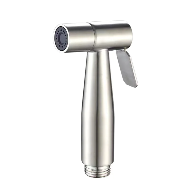 Toilet Cleaning Spray Gun,Best-selling High-quality Chrome-plated Handheld High-pressure Water Flow Toilet Bide Diverter Bath