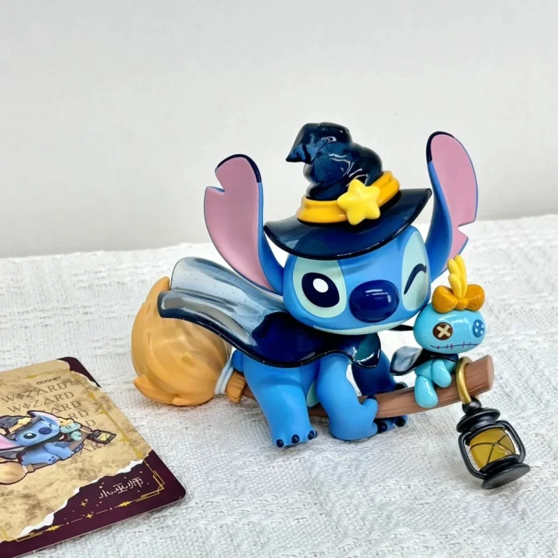 

Original Disney Stitch Blind Box 2.0 Series Mysterious Box Collection Anime Character Pvc Doll Cute Weird Diary Theme Toy Gift
