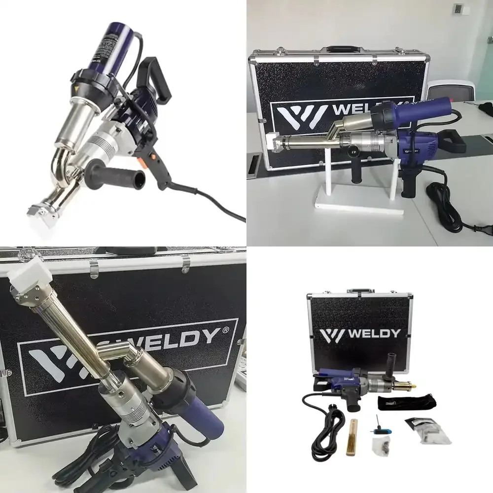 Hand Extrusion Welder for WELDY EX2 230V 3000W HDPE PP Plastic Pipe Repair Tool 3mm 4mm Rod CE Certified Ready to