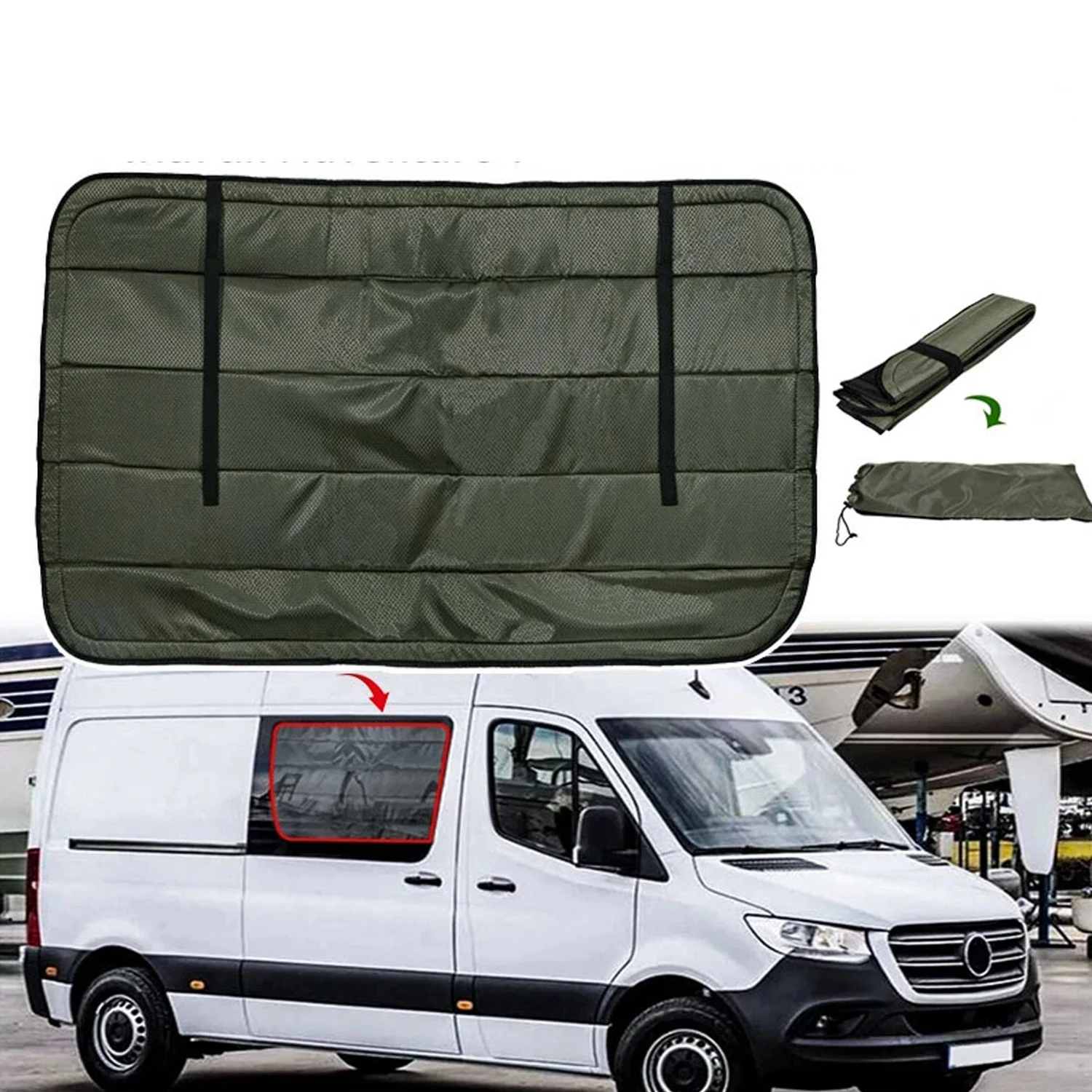 Изолированная затемняющая оконная крышка для Mercedes-Benz NCV3 и VS30 Crew Van 2007-2022 гг. Изолированная затемняющая оконная крышка для Mercedes-Benz NCV3 и VS30 Crew Van 2007-2022 гг.