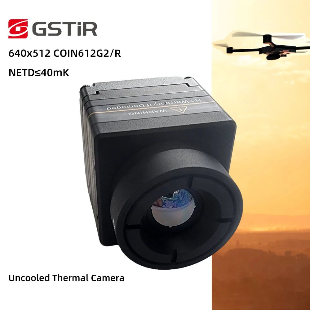 GuideIR Drone Accessory Coin612G2 640x512 Thermal Core BOSON Module CMOS16/LVDS/USB2.0 Output IR Module For Wildlife Monitoring