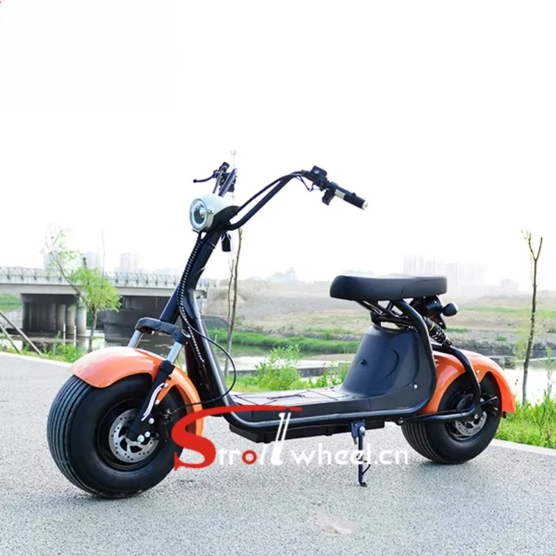 EU STOCK Citycoco Electric Scooter Motor 1000w 2 Wheel 1500w 60v 20ah Battery Electric Motorcycle Bicycle Cheap Citycoco 2000w