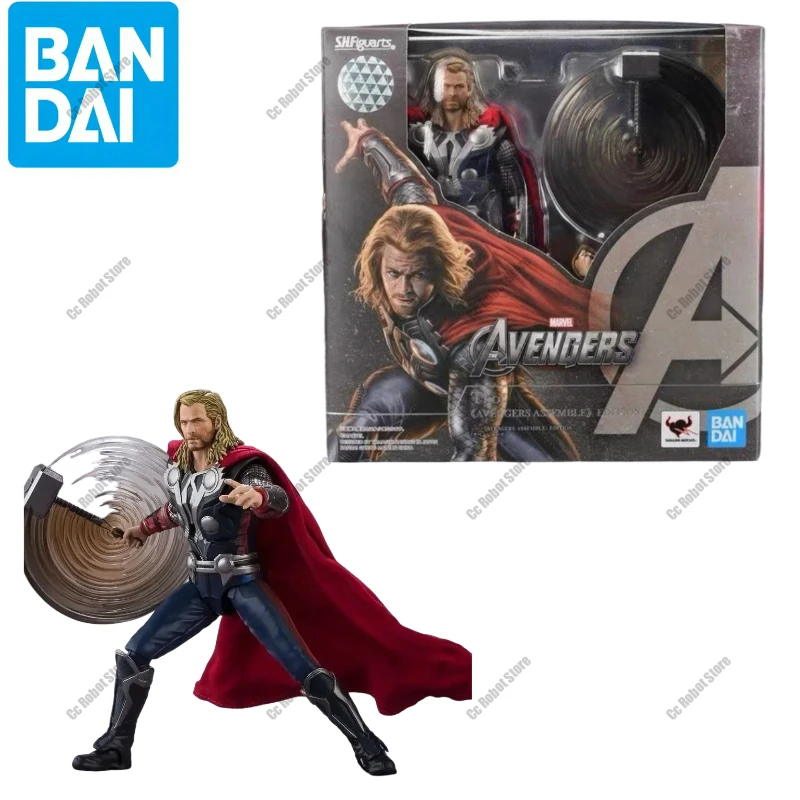Disponibile Bandai Shf Marvel Avengers Endgame Edition Capitan America Iron Man Mk6 Thor Hulk Action Figure Giocattolo regalo da collezione