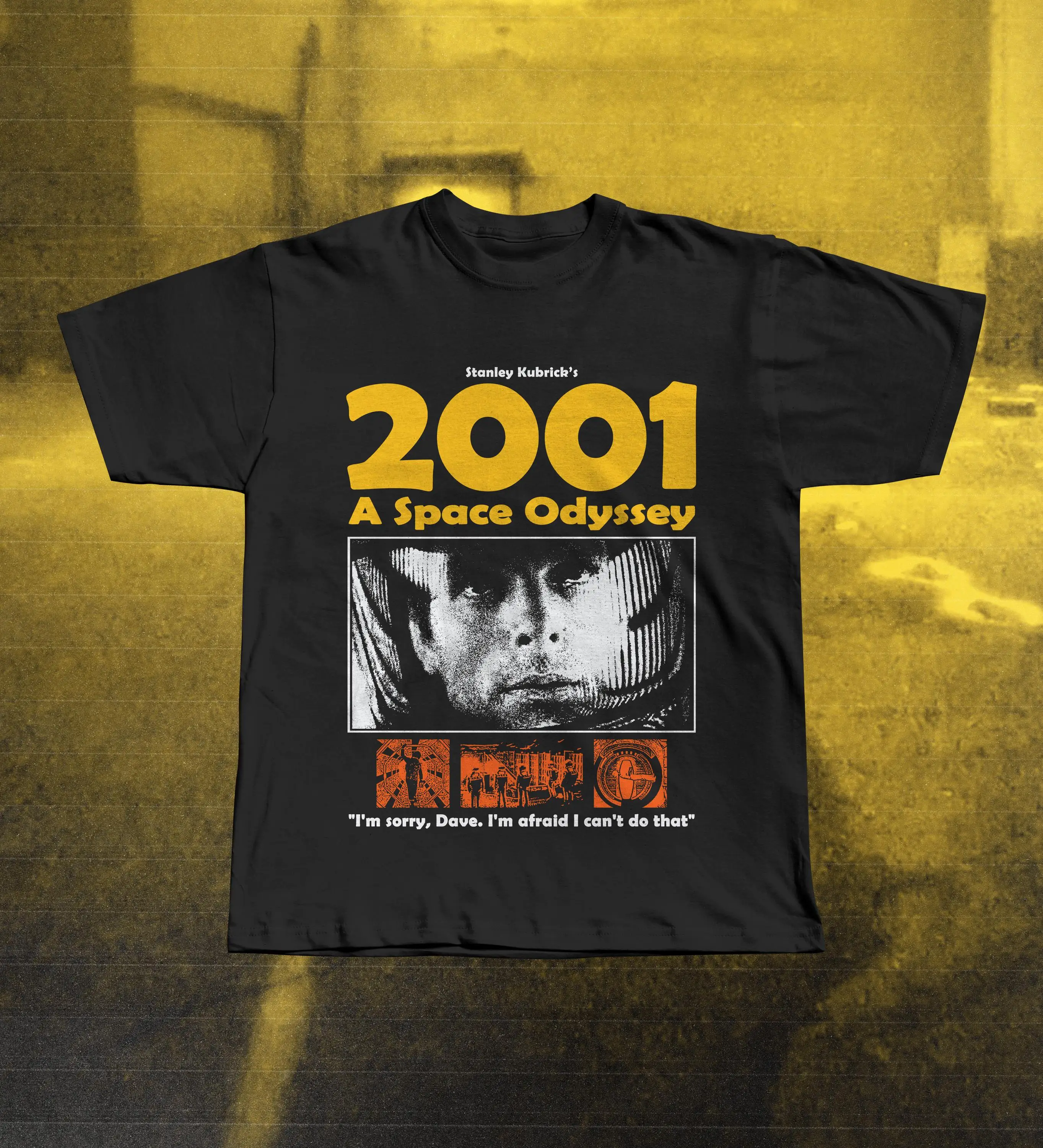 2001 A Space Odyssey T-Shirt, Vintage Movie Graphic Tee, Stanley Kubrick Film Shirt