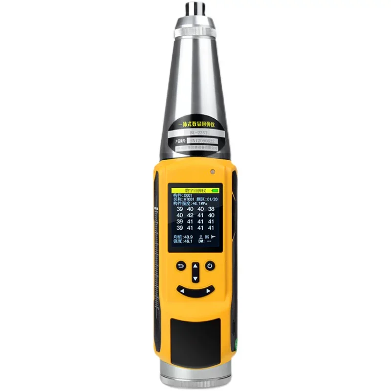 HD-225D Digital Rebound Hammer Portable Concrete Strength Tester Resiliometer Test Equipment Concrete Nondestructive Instrument