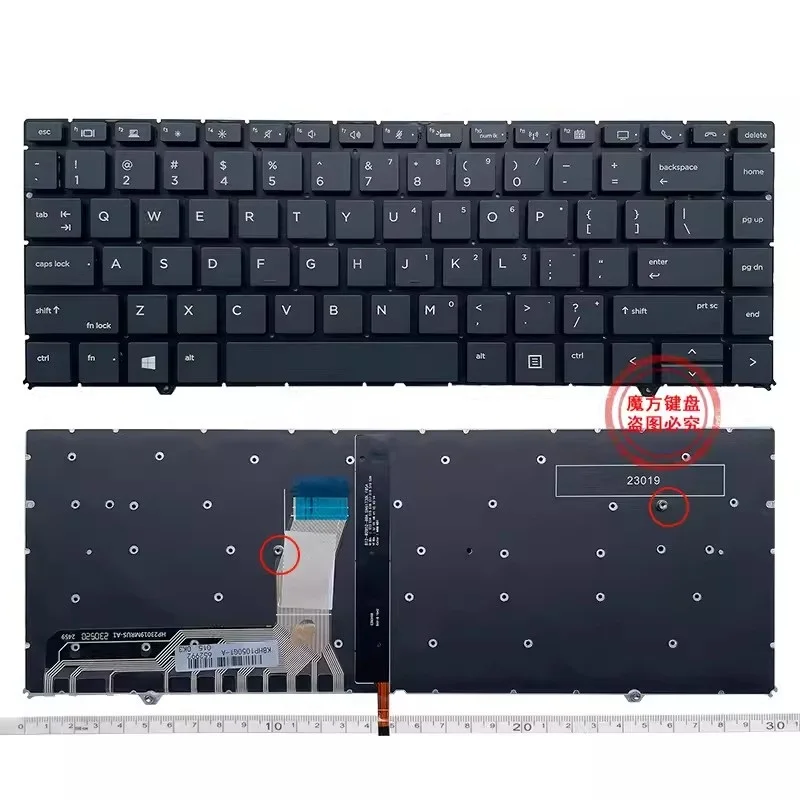 retroiluminacao do teclado dos eua para hp zbook studio x360 g5 elitebook 1050 g1 hsn q11c novo 01