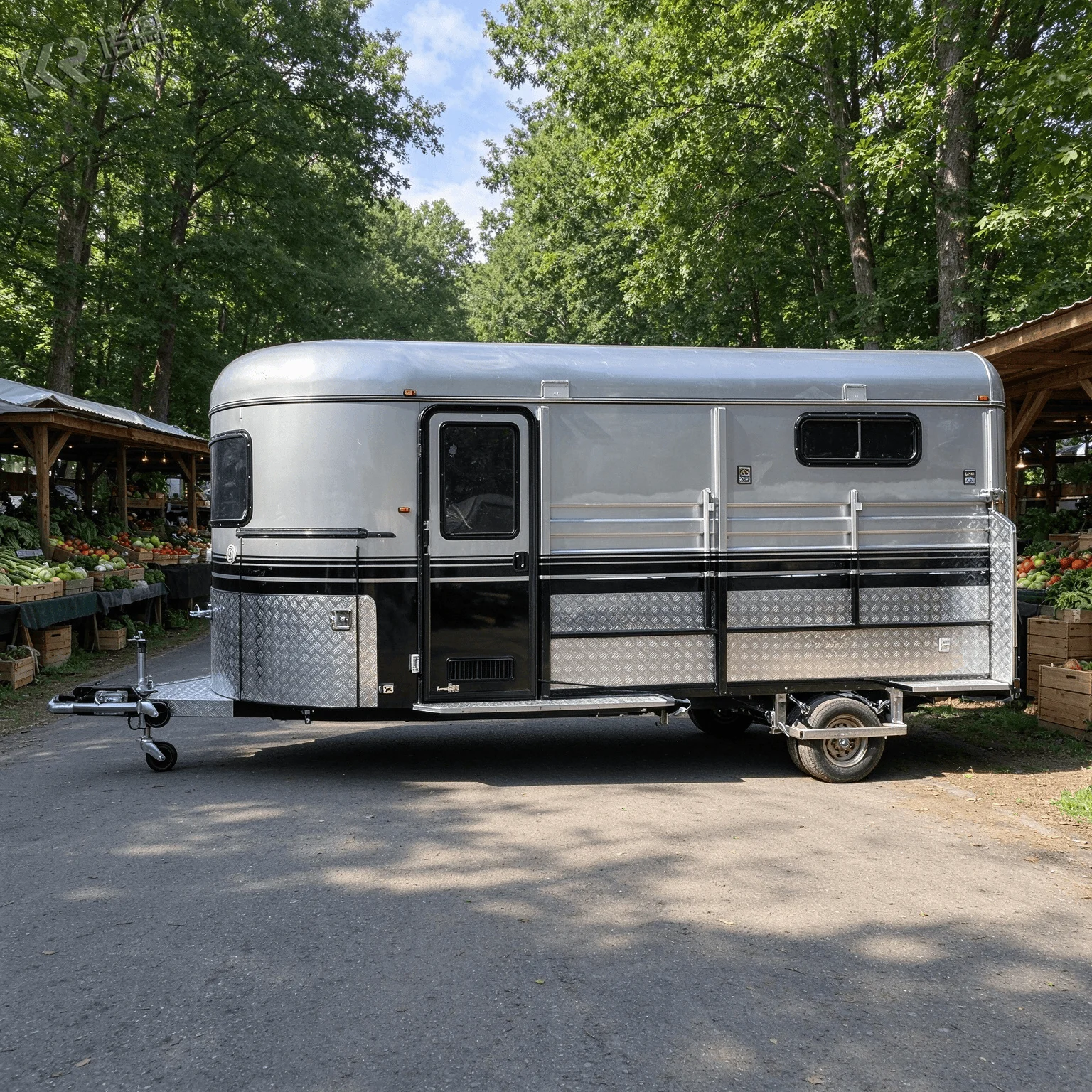 Personal Horse Trailer For Private Owners Horse Transport Trailer With Flexible Interior Arrangements