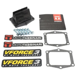 Motorcycle V-Force3 V305A Carbon Fiber Reed Valve System For Honda CR250 1986-2001 V305A 79-0825 1008-0057 59-67320 12-6064