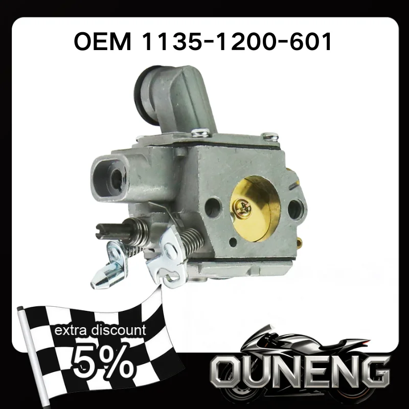 

For Stihl MS361 HD-34B MS361C MS341 Walbro HD-34B Tillotson HE-22A Chainsaw Engine Carburetor OEM 1135-1200-601 1135 -1200-608