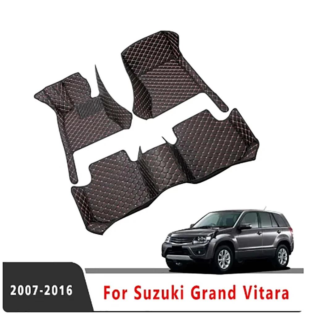 

Для Suzuki Grand Vitara 2016 2015 2014 2013 2012 2011 2010 2009 2008 2007, автомобильные аксессуары, ковры, индивидуальный продукт, автомобильный напольный коврик