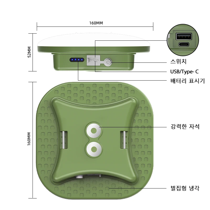 MOSLIGHTING USB 충전식 LED 캠핑 조명, 강력한 자석 줌, 휴대용 토치, 텐트 랜턴, 작업 유지 보수 조명 휴대용 횃불 야외 조명 등산등 고급 품질 80W USB Type-c LED는 4가지 모드에서 조명 밝기를 자유롭게 조절하면서 조명 모드 색상을