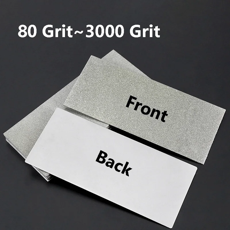

80Grit~3000Grit Thin Knife Sharpening Whetstones Polishing Plate Grinding Discs for Metal Woodworking Sharpening