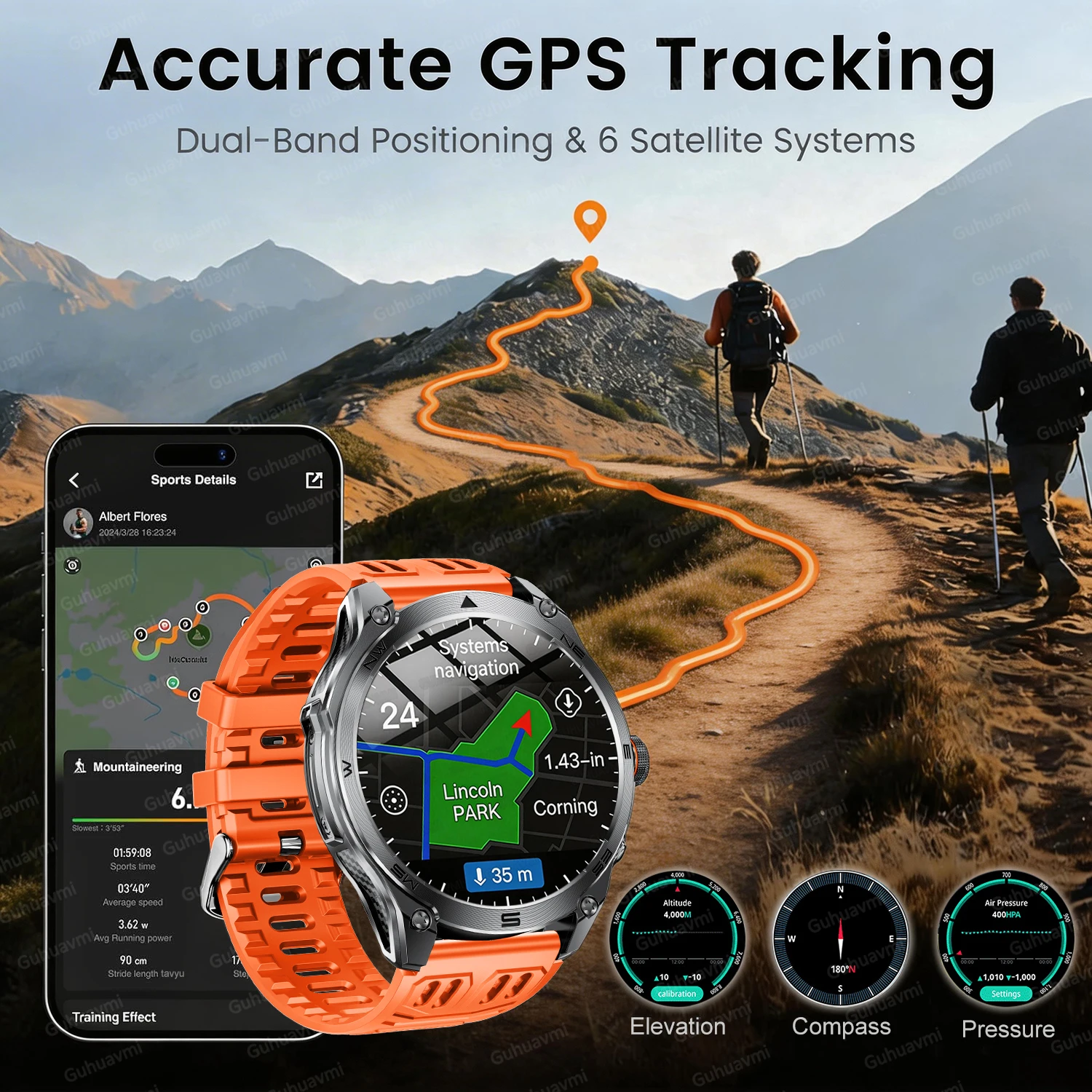 Relógio Inteligente Militar GP - Outdoor Power Meter Box avaliação e preço