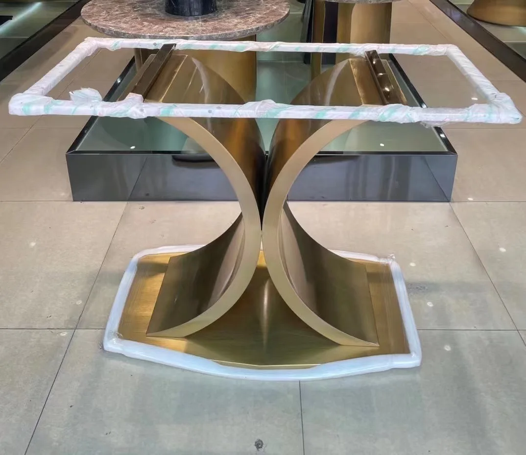 Tile table legs, office desk stand, marble tripod, coffee table, metal support base