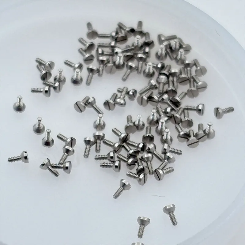 Watch accessories wholesale, 100 pieces, brand new, 8200 and 8215 movement screws, lock face and foot screws, face dial screws