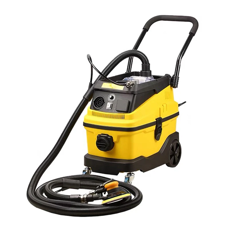 Dust free car polishing machine, grinding machine, pneumatic car body maintenance