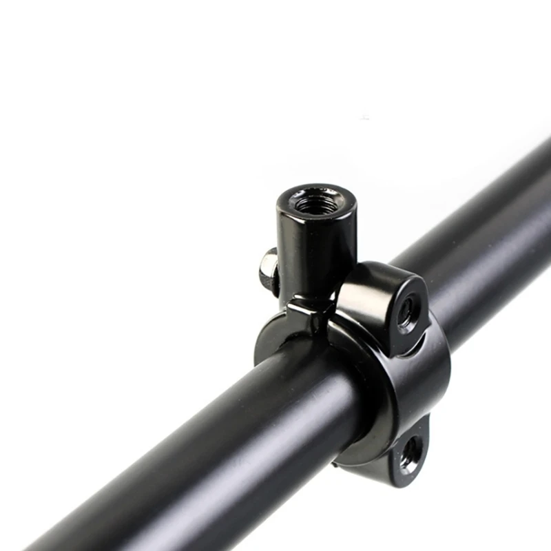 N5KD Handlebar Mount Holder Clamp Aluminum Rearview Mount Adapter